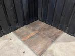 NIEUWE KERMISCHE TEGELS!! CORTEN STEEL 60x60x4 5,04M2, Ophalen, Nieuw, 10 m² of meer, Beton