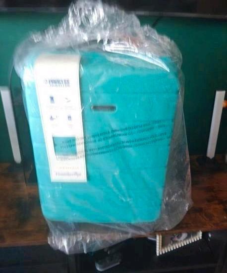 Princess Grenada Turquoise Koffer 55cm- Nieuw in doos, Sieraden, Tassen en Uiterlijk, Koffers, Nieuw, Hard kunststof, 50 tot 60 cm