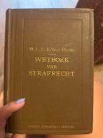Wetboek van Strafrecht (1923), Antiek en Kunst, Ophalen of Verzenden