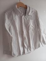 Wit overhemd met sterren | H&M | Maat 116, Kinderen en Baby's, Kinderkleding | Maat 116, Jongen, Ophalen of Verzenden, Overhemd of Blouse