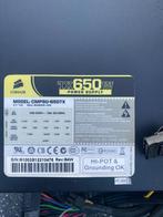 Corsair tx serie 650watt voeding, Computers en Software, Interne voedingen, Ophalen of Verzenden, Zo goed als nieuw
