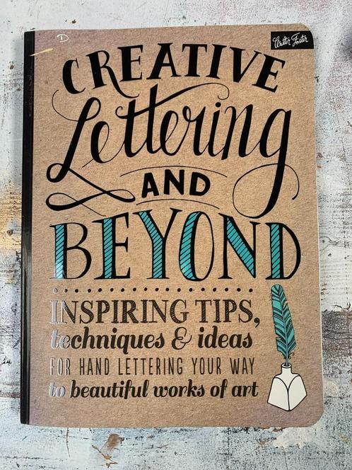 Boek Creative lettering and beyond, Boeken, Hobby en Vrije tijd, Gelezen, Overige onderwerpen, Ophalen of Verzenden