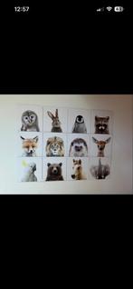 Ixxi schilderij met dieren €25, Ophalen of Verzenden, Wanddecoratie