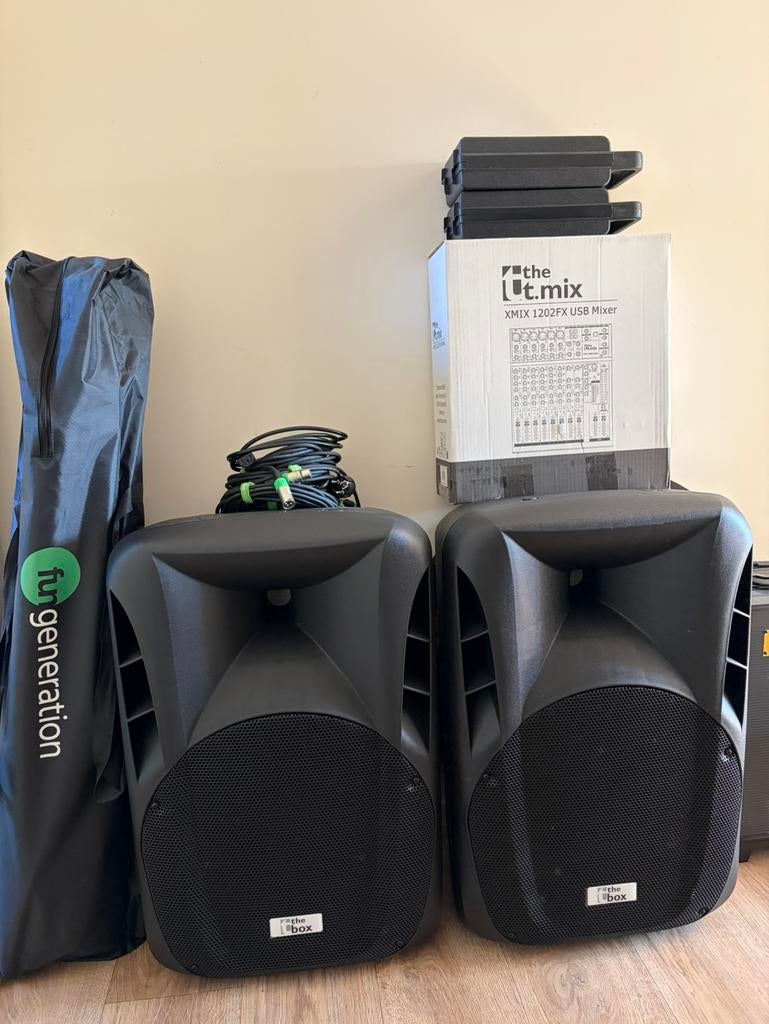 Nieuwe Geluidsset, Audio, Tv en Foto, Professionele Audio-, Tv- en Video-apparatuur, Nieuw, Audio, Ophalen