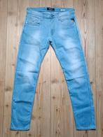 Replay anbass stretch maat 34-32, Ophalen of Verzenden, Zo goed als nieuw, Blauw, W33 - W34 (confectie 48/50)