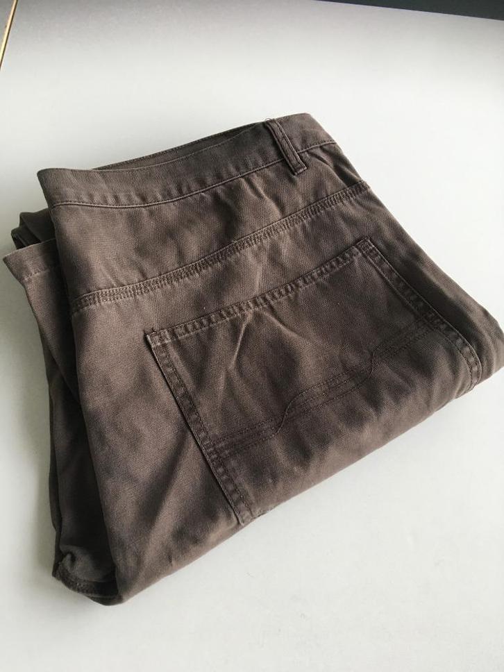 Heren Broek, Kleding | Heren, Broeken en Pantalons, Gedragen, Maat 52/54 (L), Bruin, Ophalen of Verzenden