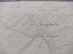 280 / Beets Oudendijk Oosthuizen Avenhorn Plattegrond 1906, Antiek en Kunst, Ophalen of Verzenden