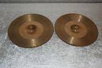Zildjian K custom hybrid hihats 1138/1364gr 14 inch, Gebruikt, ., Drums of Percussie, Ophalen of Verzenden