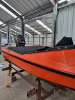 Nette Mulder en Rijke reddings(speed)boot, Watersport en Boten, Ophalen, Gebruikt, Minder dan 70 pk, 3 tot 6 meter