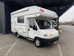 Eura Mobil S585 LS, zeer netjes!, Caravans en Kamperen, Campers, Alkoof, Ringverwarming, Fiat, Treinzit