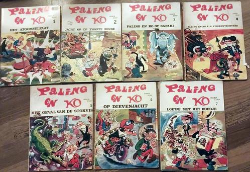 Paling en Ko, Agent 327, Robbedoes, Boeken, Stripboeken, Gelezen, Meerdere stripboeken, Ophalen of Verzenden