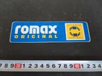 sticker ROMAX Original  remdelen *, Verzamelen, Ophalen, Zo goed als nieuw