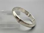 Zilveren classic bangle/slavenarmband met schanier. 2025/372