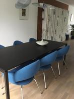 Eetkamertafel. Kluskens Mistral., Ophalen, Design, Eikenhout, 200 cm of meer