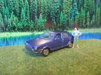 1/43 Fiat Ritmo 65 -- Mebetoys A-119 metallic-blauw, Hobby en Vrije tijd, Modelauto's | 1:43, Dinky Toys, Gebruikt, Ophalen of Verzenden