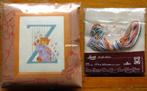 borduren: Borduurpakket letter Z - kind, Handborduren, Zo goed als nieuw, Borduurpakket, Verzenden