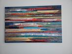 Abstract Schilderij 140x90, Antiek en Kunst, Kunst | Schilderijen | Abstract, Ophalen of Verzenden