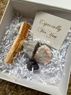 Edelstenen mix palo Santo cadeau box, Ophalen of Verzenden, Mineraal
