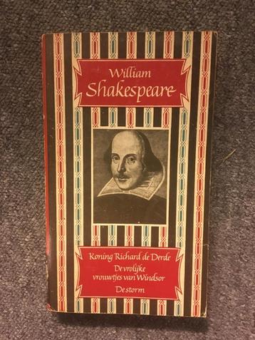Koning Richard de derde + 2 toneelstukken ; Shakespeare beschikbaar voor biedingen