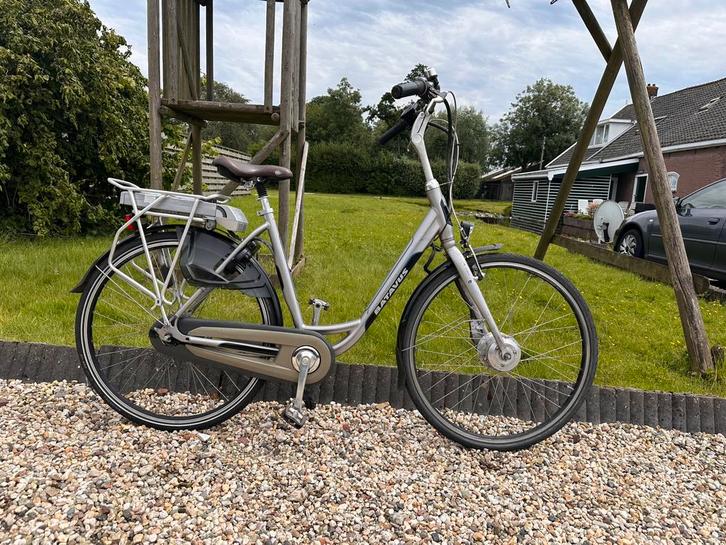 Batavus lucca E-go elektrische damesfiets 53., Fietsen en Brommers, Elektrische fietsen, Zo goed als nieuw, Batavus, 51 tot 55 cm