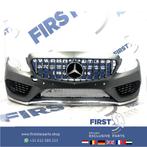 W205 GT AMG VOORBUMPER C KLASSE BUMPER + PANAMERICANA GRIL o, Gebruikt, Voor, Mercedes-Benz, Ophalen of Verzenden
