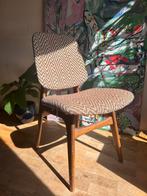 3x Louis van Teeffelen design eetkamerstoelen, Huis en Inrichting, Stoelen, Ophalen, Hout, Gebruikt, Vintage, retro, jaren 50, jaren 60