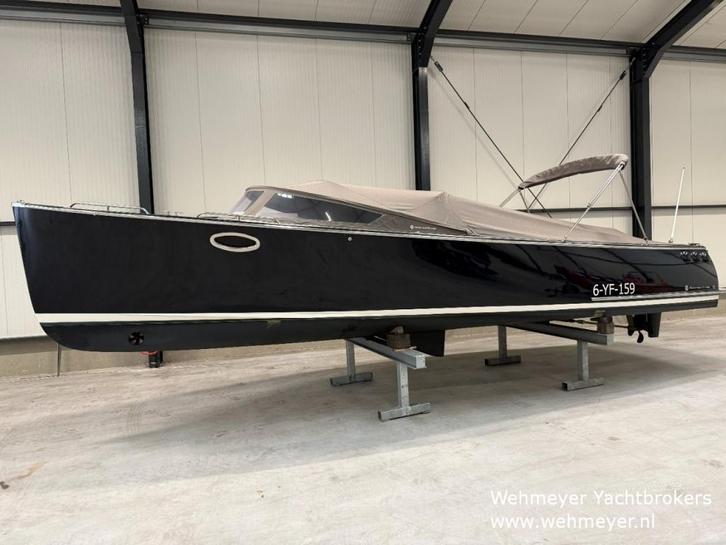 AdmiralsTender C28 Classic (2020) Yanmar 195pk teak full opt, Watersport en Boten, Sloepen, Gebruikt, 70 pk of meer, 6 meter of meer