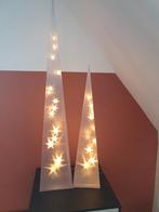 2 cones met draaiende ledsterren, Ophalen