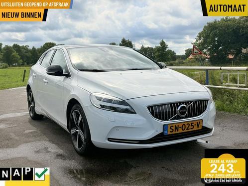 Zeer Nette Volvo V40 2.0 D2 Nordic+ Automaat Pano 198DKM NAP, Auto's, Volvo, Bedrijf, Te koop, V40, ABS, Achteruitrijcamera, Airbags