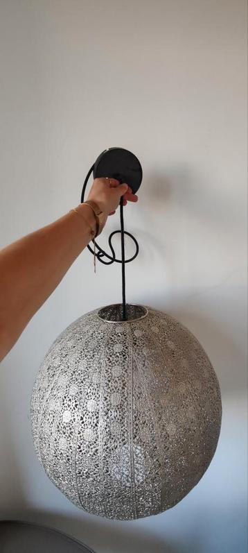 Hanglamp zilver kleurig voor €20 beschikbaar voor biedingen