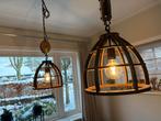 Industriële hanglampen set, Ophalen of Verzenden, Zo goed als nieuw, Metaal, 50 tot 75 cm