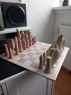 Stenen schaakbord - 41x41 cm - Compleet, Overige materialen, Gebruikt, Klassiek, Vierkant