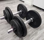 Dumbells 2x10kg Totaal 20kg gietijzer, Ophalen, Zo goed als nieuw, Dumbbell
