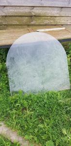 Glasplaat voor onder open haard, stoffig op foto, Ophalen, 80 tot 120 cm, 80 tot 120 cm, Nieuw
