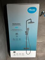 Atlantic regendoucheset Asher zwart kraan 12cm, Doe-het-zelf en Verbouw, Sanitair, Ophalen of Verzenden, Nieuw, Douche