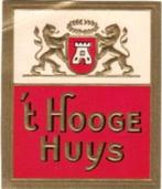KISTETIKETTEN 4 STUKS T HOOGE HUYS, Ophalen, Zo goed als nieuw, Sigarenbandjes