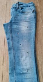 Leuke jeans met steentjes, maat 38/40, Coconuda, Kleding | Dames, Spijkerbroeken en Jeans, Blauw, W30 - W32 (confectie 38/40)