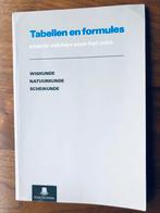 Tabellen en formules exacte vakken MTO, Boeken, Gelezen, Vakgebied of Industrie, Stam Techniek, Ophalen of Verzenden