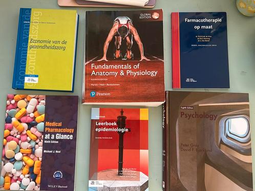 studieboeken gezondheidswetenschappen, Boeken, Studieboeken en Cursussen, Zo goed als nieuw, WO, Ophalen of Verzenden