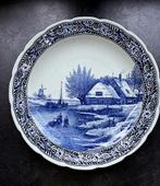 Delfts Blauw wandbord 40 cm doorsnede, Ophalen