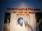 Yarbrough & Peoples - Don't Stop The Music. 1980 funk, disco, Ophalen, Gebruikt, 12 inch, Disco