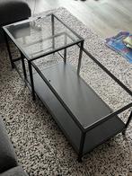2-delig salontafel IKEA VITTSJO, Huis en Inrichting, Ophalen, Gebruikt, 50 tot 100 cm, Glas