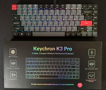 Keychron K3 Pro met accessoires beschikbaar voor biedingen