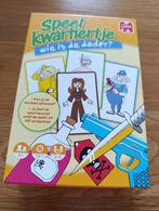 Jumbo Speelkwartiertje - Wie is de dader? spel, Hobby en Vrije tijd, Gezelschapsspellen | Kaartspellen, Ophalen, Zo goed als nieuw