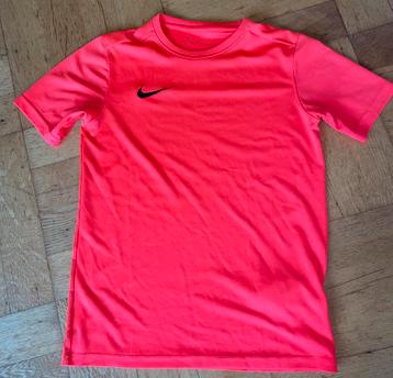 Nike oranje dry fit trainingsshirt shirt ademend 146 152 6e beschikbaar voor biedingen