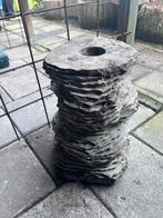 Vijver ornament leisteen 50 cm, Ophalen, Zo goed als nieuw