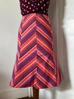 Leuke vintage A lijn rok met strepen, Ophalen of Verzenden, Vintage, Knielengte, Maat 36 (S)