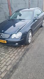 Mercedes-Benz CLK 1.8 Clk200 Kompr Coupe AUT 2002 Blauw, Automaat, Achterwielaandrijving, 74 €/maand, 4 cilinders