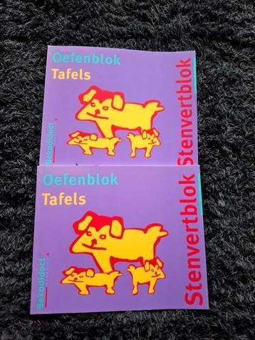 Oefenboek tafels Stenvert  Bekadidact beschikbaar voor biedingen