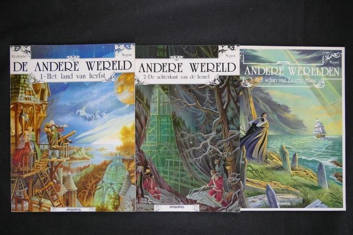 De andere wereld deel 1 t/m 3, Boeken, Stripboeken, Zo goed als nieuw, Meerdere stripboeken, Ophalen of Verzenden
